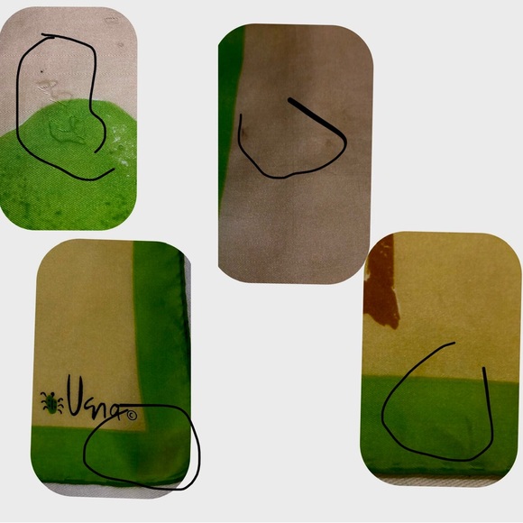 Vera Neumann Amazing Silk Square Scarf Piece of Art Poppy Flowers. 1968 - Picture 15 of 16